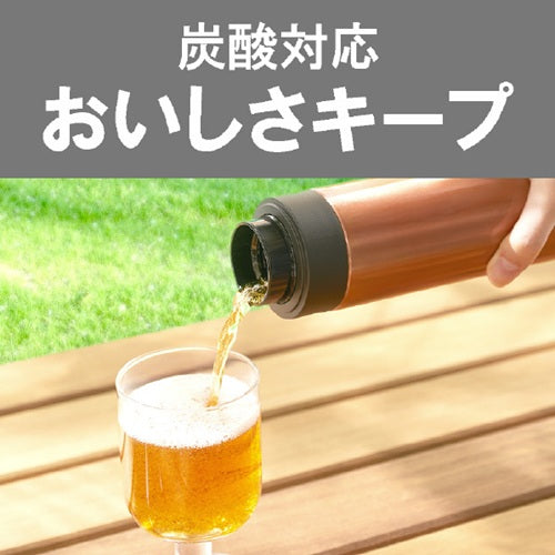真空断熱炭酸ボトル パールホワイト 0.36L タイガー魔法瓶 MKB-T361WJ