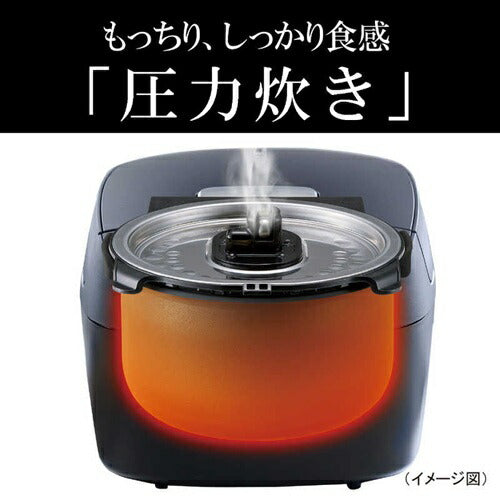 炊飯器 1升 圧力IH 炊きたて タイガー魔法瓶 JPV-X180 KO オフブラック 少量炊き 調理メニュー 土鍋コート内釜 お手入れ簡単 新生活 ひとり暮らし 単身 ギフト プレゼント