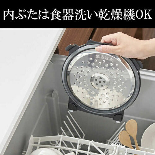 炊飯器 1升炊き IHジャー 炊きたて タイガー魔法瓶 JPW-L180 HD ダークグレー 少量炊き パン焼き ケーキ ひとり暮らし 新生活 お手入れ簡単