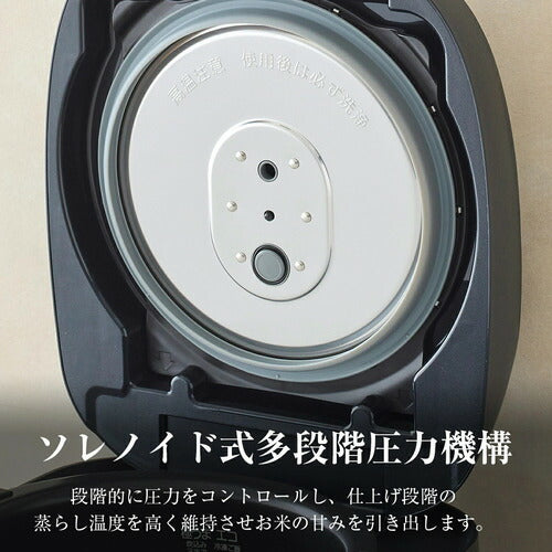 TIGER タイガー魔法瓶 圧力IHジャー炊飯器 炊きたて ご泡火炊き JRI-S180WO 1升 オフホワイト