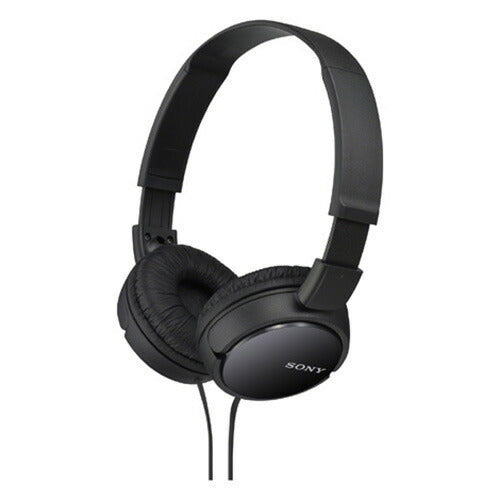 ソニー SONY ヘッドホン MDR-ZX110 B ブラック