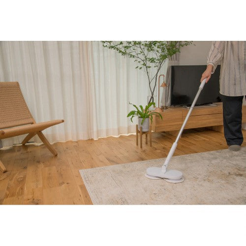 コードレス回転モップクリーナー Neo+Brisa（ネオプラス ブリサ） 屋内用替えパッド付セット CCP ZJ-MA42-WH