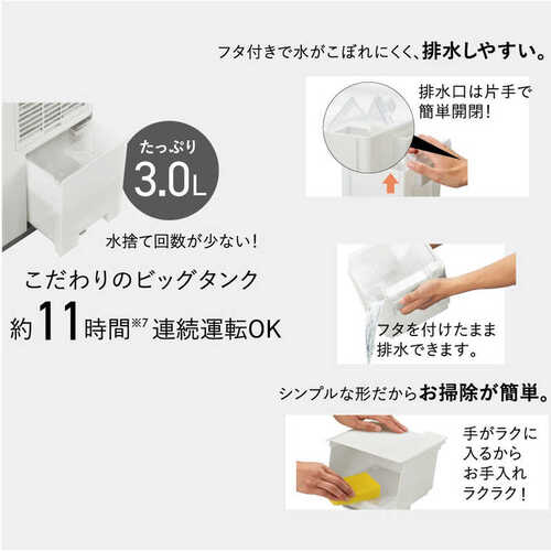 コロナ CORONA 衣類乾燥除湿機 コンプレッサー式 CD-S6326(W) ホワイト