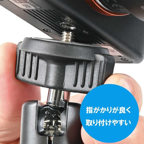 SLIK スリック モノポッド255 小型アルミ5段一脚 MNPD255 自由雲台付 レバーロック式 軽量設計