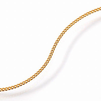 K18 喜平 ネックレス 2面シングル 幅0.25mm 約1.4g 50cm
