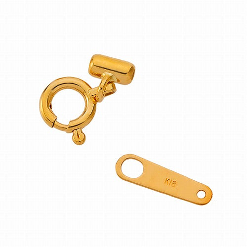 K18 カットアズキ ネックレス 幅0.23mm 約0.9g 45cm スライド式