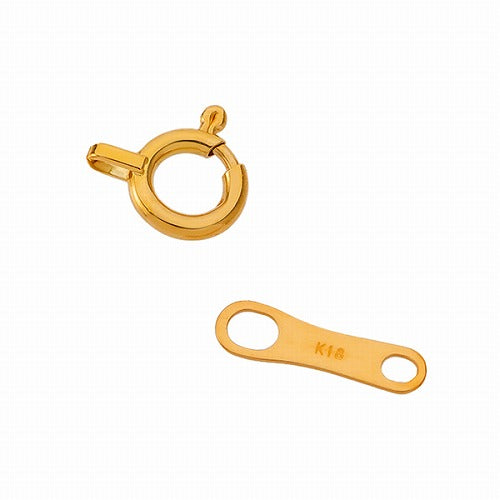 K18 カットアズキ ネックレス 幅0.16mm 約0.4g 40cm