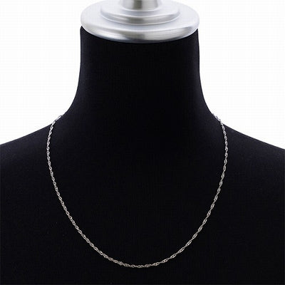 純プラチナ PT999 スクリュー ネックレス 約3.8g 50cm