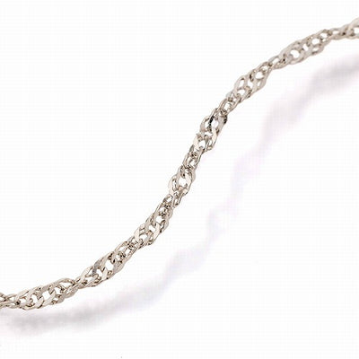 純プラチナ PT999 スクリュー ネックレス 約3.8g 50cm