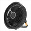 トップランド TOPLAND ポータブル扇風機 タフFAN SF-TF10-BK ブラック