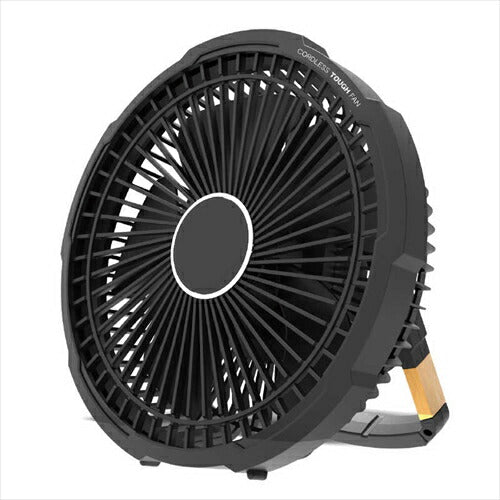 トップランド TOPLAND ポータブル扇風機 タフFAN SF-TF10-BK ブラック