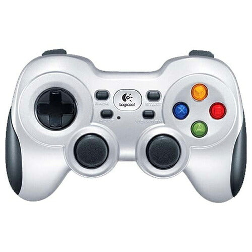 Logicool ロジクール ワイヤレスゲームパッド F710r 2.4GHz 振動機能 シルバー