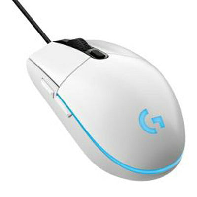 Logicool ロジクール ゲーミングマウス G203 有線 光学式 6ボタン 軽量設計 ホワイト