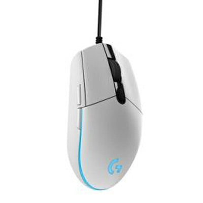 Logicool ロジクール ゲーミングマウス G203 有線 光学式 6ボタン 軽量設計 ホワイト