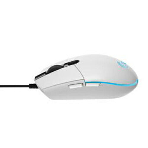 Logicool ロジクール ゲーミングマウス G203 有線 光学式 6ボタン 軽量設計 ホワイト