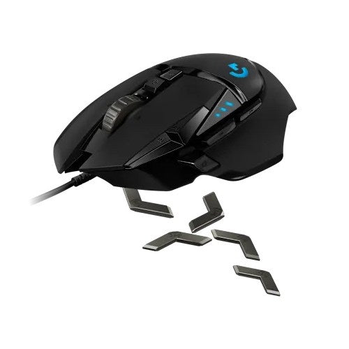 Logicool ロジクール ゲーミングマウス G502RGBHR 有線 11ボタン ウェイト調整 ブラック