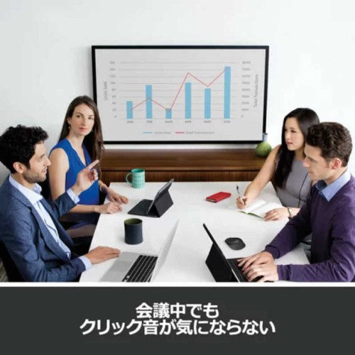 サイレント ワイヤレスマウス ダークグレー ロジクール M221CG