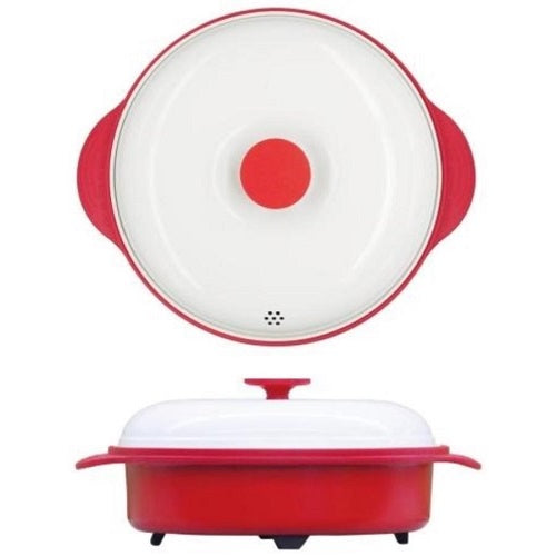 電子レンジ専用調理器 レンジで焼ケール 深型 東京企画販売 TKSM-34