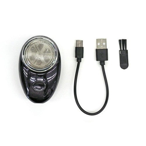 シェーバー チョイ剃り 充電式 ミニシェーバー ブラック 東京企画販売 TKPQ-002