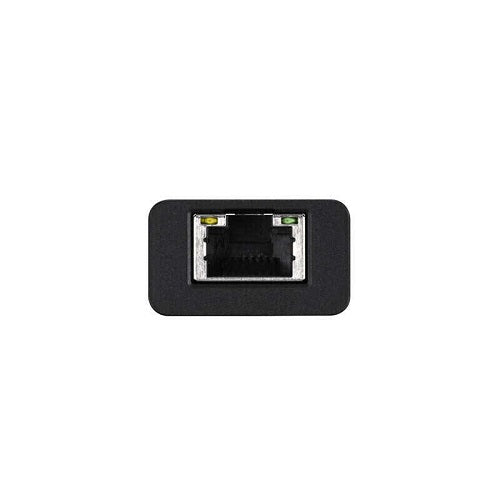 Giga対応 Type-A USB 3.2（Gen 1）用 LANアダプター USB Type-A×3ポート付き ブラック バッファロー LUD-U3-AU101BK
