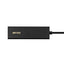 Giga対応 Type-A USB 3.2（Gen 1）用 LANアダプター USB Type-A×3ポート付き ブラック バッファロー LUD-U3-AU101BK