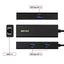 Giga対応 Type-A USB 3.2（Gen 1）用 LANアダプター USB Type-A×3ポート付き ブラック バッファロー LUD-U3-AU101BK