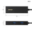 Giga対応 Type-A USB 3.2（Gen 1）用 LANアダプター USB Type-A×3ポート付き ブラック バッファロー LUD-U3-AU101BK
