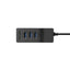 USB 3.2（Gen 1）/3.1（Gen 1）/3.0 Type-Aセルフパワーハブ 上挿し 4ポートタイプ ブラック バッファロー BSH4A110U3BK