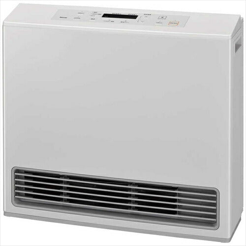 ガスファンヒーター リンナイ Rinnai 木造15畳 コンクリート21畳 プラズマクラスター タイマー付 都市ガス RC-U5801PE-WH 13A W