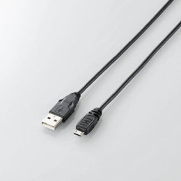 エレコム Micro-USB(A-MicroB)ケーブル U2C-AMB10BK