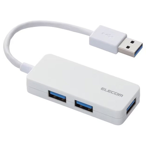 エレコム USB3.0 ハブ 3ポート バスパワー ホワイト U3H-K315BWH