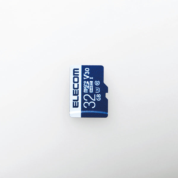 エレコム MicroSDHCカード/データ復旧サービス付/ビデオスピードクラス対応/UHS-I U3 80MB/s 32GB MF-MS032GU13V3R