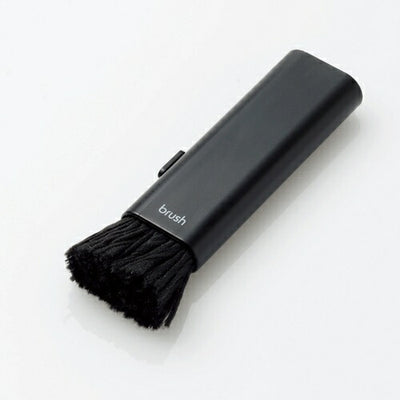 除電クリーニングブラシコンパクト収納タイプ エレコム KBR-014AS