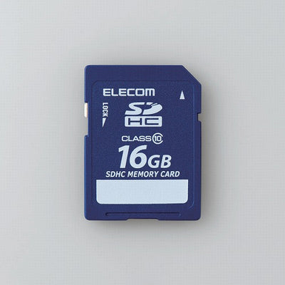 エレコム SDHCカード/データ復旧サービス付/Class10/16GB MF-FSD016GC10R