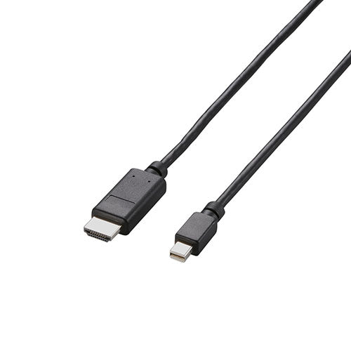 エレコム Mini DisplayPort-HDMI変換ケーブル/2m/ブラック AD-MDPHDMI20BK