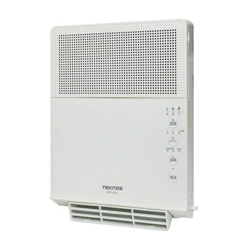 TEKNOS テクノス 壁掛セラミックファンヒーター WTS-801 800W