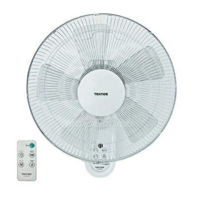 テクノス TEKNOS 壁掛け扇風機 リモコン式 KI-W489R 40cm