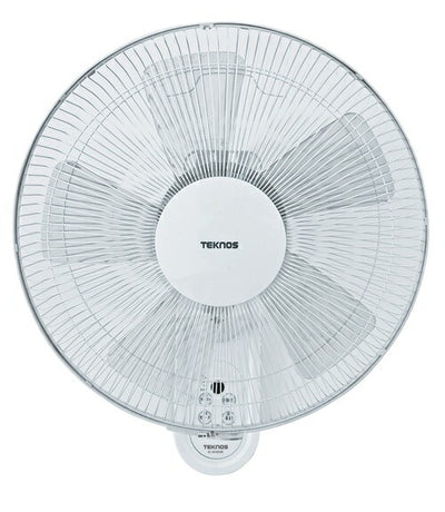 テクノス TEKNOS 壁掛け扇風機 リモコン式 KI-W489R 40cm