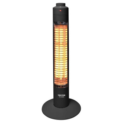 TEKNOS テクノス スリムハロゲンヒーター PH-320(K) 300W