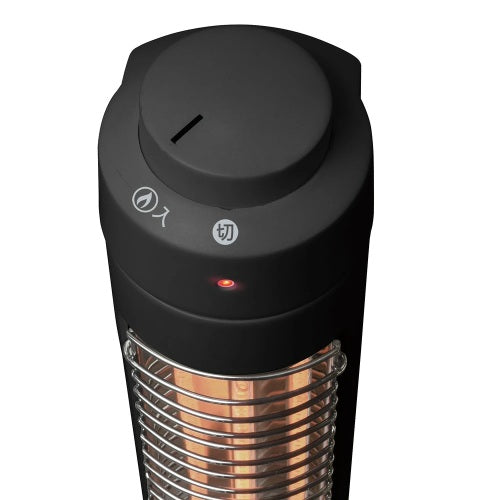 TEKNOS テクノス スリムハロゲンヒーター PH-320(K) 300W