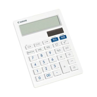 電卓 抗菌・キレイタイプ 小型卓上サイズ キヤノン LS-101T