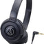 ポータブルヘッドホン audio-technica ATH-S100 BK