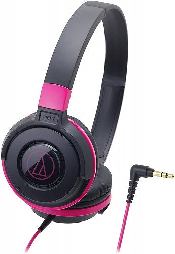 ポータブルヘッドホン audio-technica ATH-S100 BPK