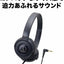 ポータブルヘッドホン audio-technica ATH-S100 BPK