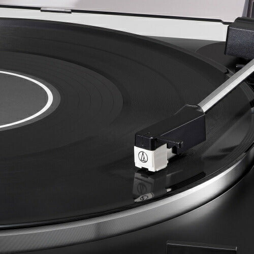 レコードプレーヤー(ターンテーブル) ダークガンメタリック オーディオテクニカ AT-LP60X-DGM
