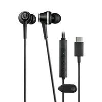 イヤホン Type-C 有線 ノイズキャンセリング オーディオテクニカ ATH-CKD7NC BK ブラック USB-C
