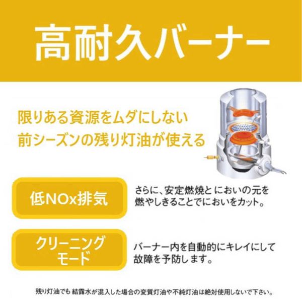 石油ファンヒーター 木造～9畳 コンクリート～12畳 マットホワイト トヨトミ LC-S33N-W