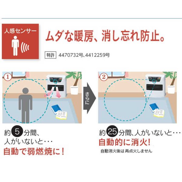 石油ファンヒーター ハイブリッド暖房 木造～11畳 コンクリート～14畳 ディープレッド トヨトミ LC-SHB40N-R