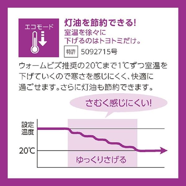 FF式ストーブ ホワイト スタンダードモデル カートリッジタンク 寒冷地