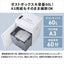 IRIS OHYAMA アイリスオーヤマ 電動シュレッダー OF325C ホワイト A3 クロスカット 60L